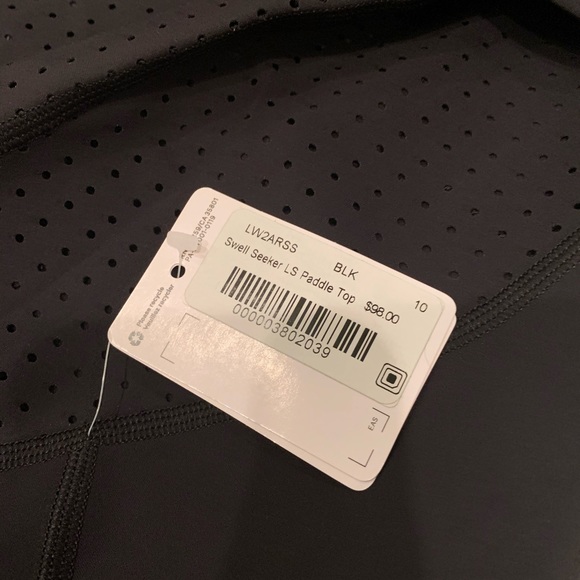 Lululemon swell seeker paddle top black new swim - Picture 6 of 8